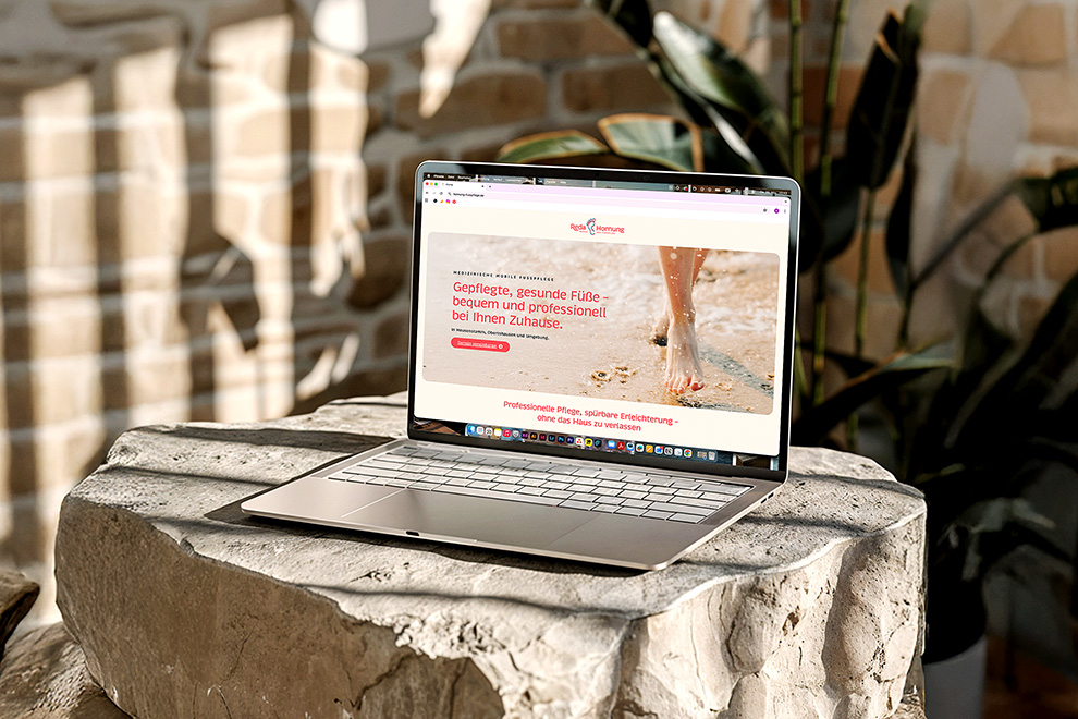 reda hornung mobile med fusspflege 1 Webdesign für Reda Hornung, Mobile med. Fußpflege